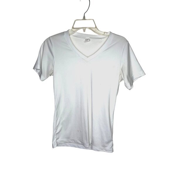 Sport-Ter Ladies Small White Short Sleeve T-Shirt 87G - Picture 1 of 6